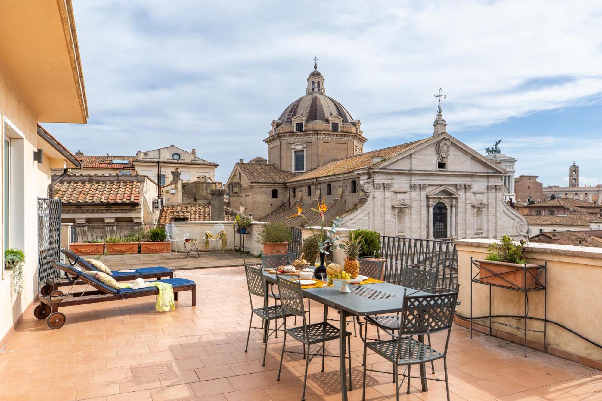 Penthouse Rome Capitol 아파트 외부 사진