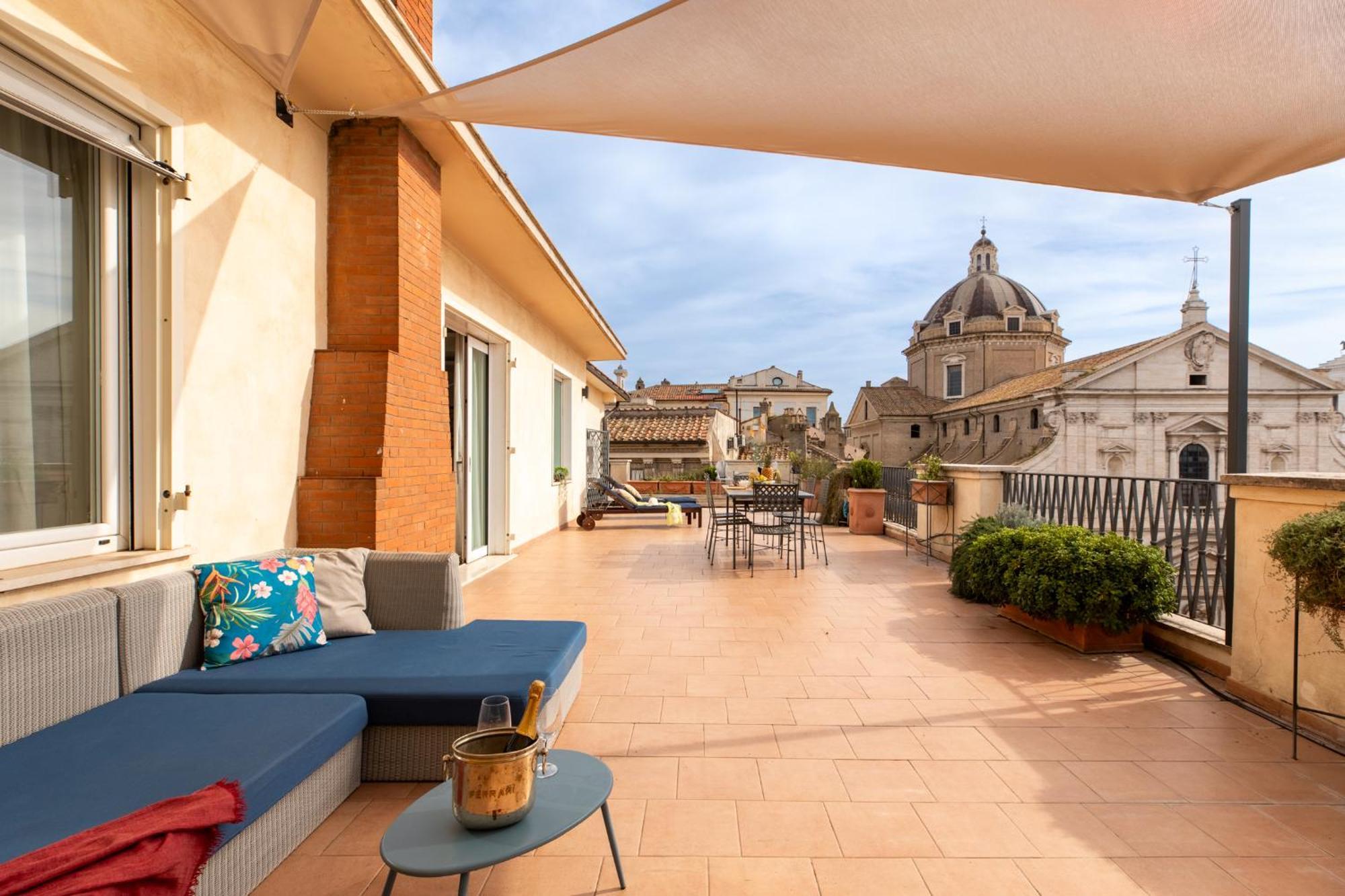 Penthouse Rome Capitol 아파트 외부 사진